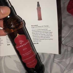 Marrakesh hair treatment and styling oil